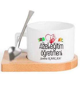 Özel Eğitim Öğretmeni  FİNCAN Seti (Beyaz)