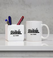 Özel Güvenlik Görevlisi Kupa Bardak ve Kalemlik
