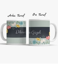 Kişiye Özel İsimli Kupa Bardak
