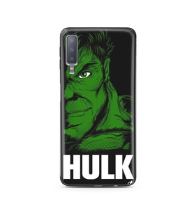 Hulk Tasarım Süper Şeffaf Silikon Telefon Kılıfı Samsung A7 (2018)