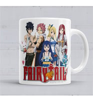 Fairy Tail Anime Erza Scarlet Happy Lisanna Kupa Bardak