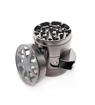 Boşaltıcılı 52 mm. Grinder Herbal Parçalayıcı pt95 (Gri)