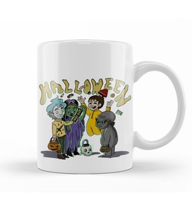 Spooky Crew Long Kupa Bardak Porselen