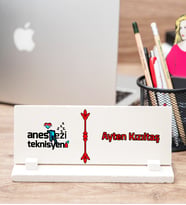 Anestezi Teknisyeni Taş Masa İsimliği