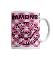 Ramones Pink by NeoPunk Kupa Bardak Porselen