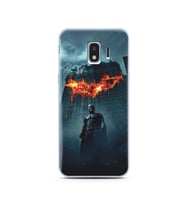Batman Tasarım Süper Şeffaf Silikon Telefon Kılıfı Samsung J2 Pro (2018)