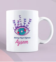 Kişiye Özel Aşkımıza Nazar Değmesin Kupa Bardak 80501