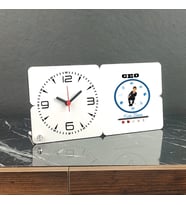 Ceo Ahşap Masa Saati 002
