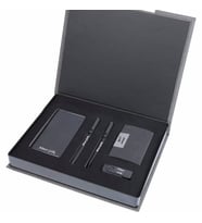 Wings Pontia Siyah Hediyelik Set İsme Özel 5000mAh. Powerbank + Kartvizitlik + 16Gb. Usb Bellek + Roller + Tükenmez Kalem Set Hepsi İsme Özel (Renksiz)