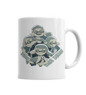 Splatoon  Squid Kids Squad Kupa Bardak Porselen