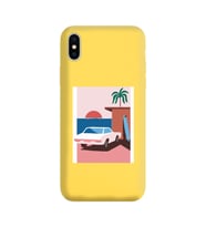 Sarı Lansman Kılıf iPhone XS Max
