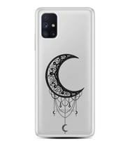 Kılıfland Samsung Galaxy M31S Kılıf Silikon Resimli Kapak Moon Stok 749