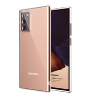Microsonic Samsung Galaxy Note 20 Kılıf Transparent Soft Beyaz