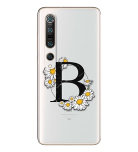 Papatya Harf Tasarım Süper Şeffaf Silikon Telefon Kılıfı Xiomai Mi10-pro B-Harfi