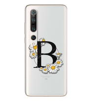 Papatya Harf Tasarım Süper Şeffaf Silikon Telefon Kılıfı Xiomai Mi10-pro B-Harfi