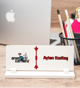 Anestezi Uzmanı Taş Masa İsimliğ