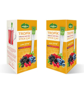 Mindivan TROPİK Orman Meyveli Stick Çay - 20 Stick