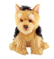 Animals Of The World Floppy Yorshire Terrier Peluş Oyuncak 28 cm