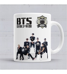Bts Bangtan Boys Kupa Bardak Porselen