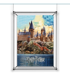 Poster & Film Afişi Harry Potter 35x50 Hogwarts Binası Lisanslı (Çok Renkli)