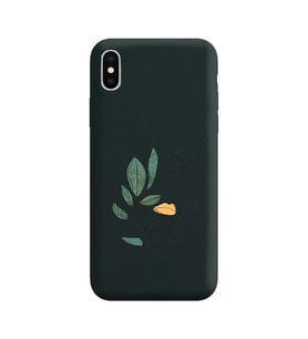 Siyah Lansman Kılıf iPhone XS Max