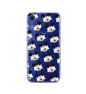 Mickey Tasarımlı Süper Şeffaf Silikon Telefon Kılıfı Huawei Honor 8A