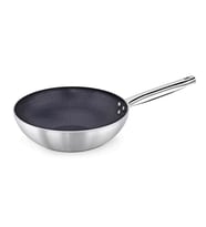 Kapp Alüminyum Gövdeli Yapışmaz Wok Tava 28 cm (Metal)