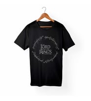 Lord Of The Rings Siyah Tişört