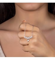 Else Silver Kalbimin Tacı Gümüş Kalp Kolye