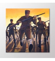Arty Tablo Ulaşmak Bir Yere Tablo (Karışık)