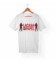 La casa de papel Tişört (Beyaz)