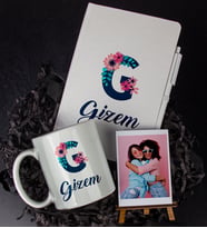 Kişiye Özel Defter Kalem Kupa Ve Fotoğraflık Seti 85909