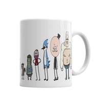 Regular Show Rules Are For Fools Rickboy Kupa Bardak Porselen