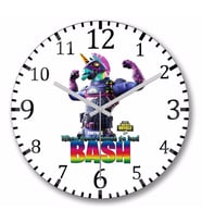 Fortnite Bash  Duvar Saati Bombeli Gercek Cam