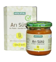 Aksu Vital Arı Sütü Polen Bal Karışımı 7.000 MG 220 Gr Bebek Doz