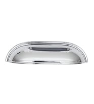 Lüks Çanak Kulp Krom 96mm (2 Adet)