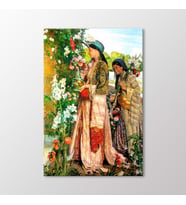 Arty Tablo Çiçek Bahçesi Tablo (Karışık)