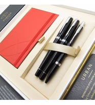 Parker Urban Lake Siyah Multi Set Dolma Kalem + Roller Kalem + Tükenmez Kalem İsme Özel Kalem