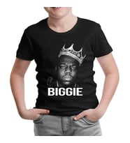 Biggie Siyah Çocuk Tshirt