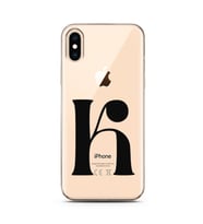Iphone Xs Max Harf Tasarımlı Telefon Kılıfı K-Harfi 