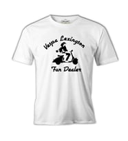 Vespa - Fun Dealer Beyaz Erkek Tshirt