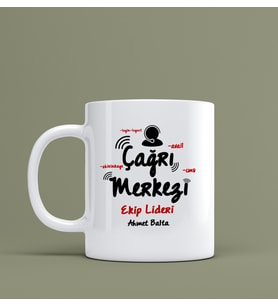 Çağrı Merkezi İçin Hediye Kupa Bardak Kişiye Özel Hediye S80