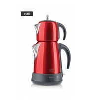 Arzum AR3006 Çaycı Klasik Çay Robotu - Nar (Kırmızı)