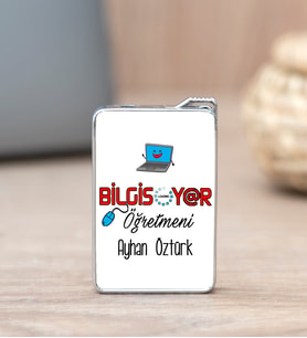 Bilgisayar Öğretmeni İsme Özel Çakmak