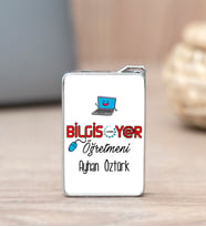 Bilgisayar Öğretmeni İsme Özel Çakmak