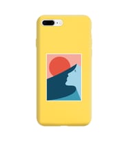 Sarı Lansman Kılıf iPhone 8 Plus