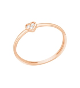 Diamond Line-Gülaylar Altın 14 Ayar Geometrik Yüzük