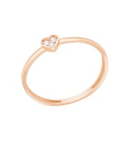 Diamond Line-Gülaylar Altın 14 Ayar Geometrik Yüzük