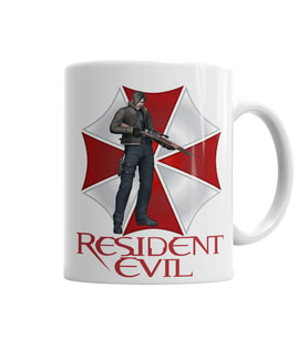 Resident Evil 1 Kupa Bardak Porselen