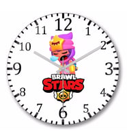 Brawl Stars  Duvar Saati Bombeli   Gercek  Cam